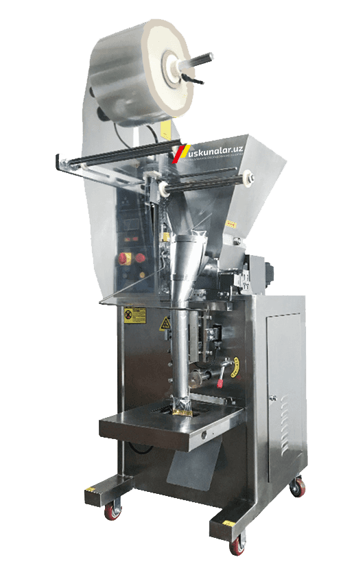 Uskunalar.uz - Auger Screw Powder Packaging Machine (Three Side Sealer) (10-100 Grams)