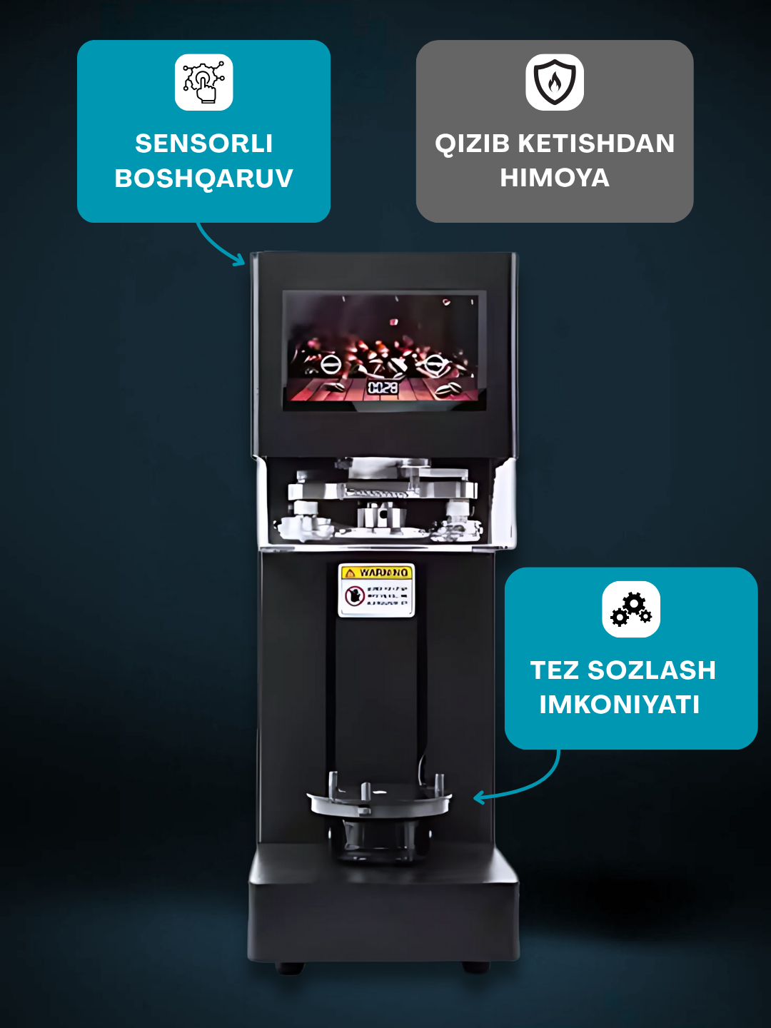 Uskunalar.uz - Alyuminiy bankalarni qopqoq bilan yopish va plastik butilkalarni muhrlash uchun moslam