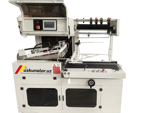 Uskunalar.uz - US-FQL-550 fully-automatic PLC sealing and cutting machine cutter size 670 x 570 mm