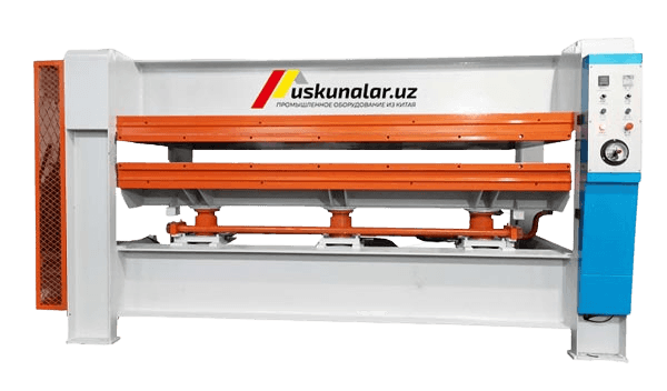 Uskunalar.uz - 120 tonnali gidravlik issiq press uskunasi US-MH3848X120T, 2 qatlamli