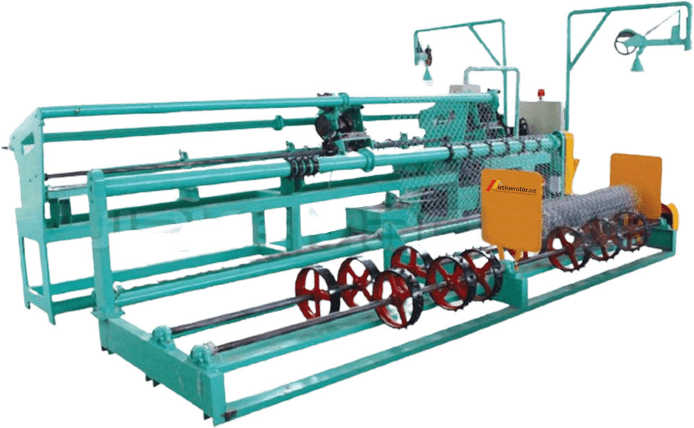 Uskunalar.uz - Full automatic chain link fence machine US-DP-25-80