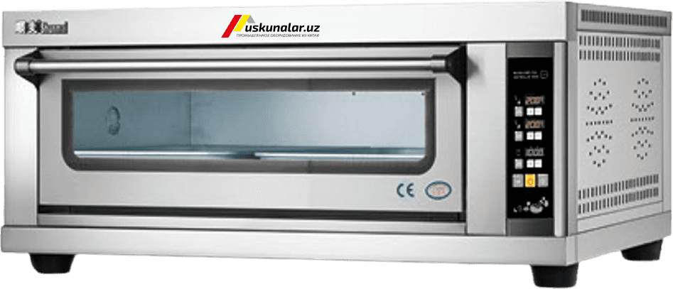 Uskunalar.uz - Electric oven with 1 deck, 2 trays US-FKB-1BI