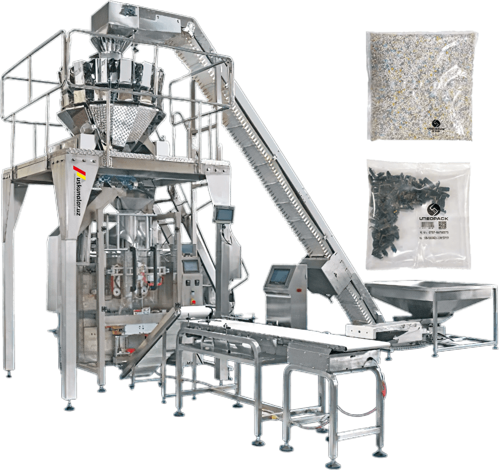 Uskunalar.uz - Multi-functional packaging equipment (industrial grains, dried fruits) US-UMEO-620D