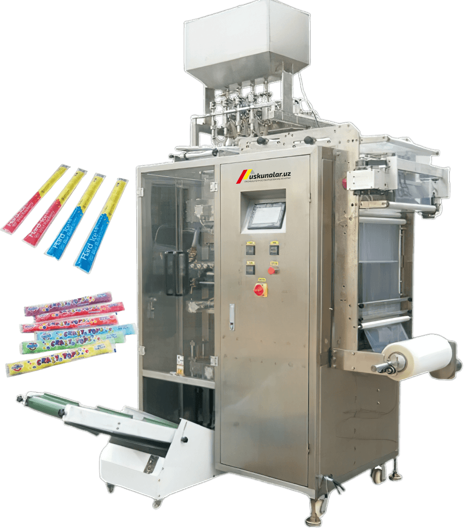 Uskunalar.uz - Multi-lane liquid packaging machine US-UMEO-480Y