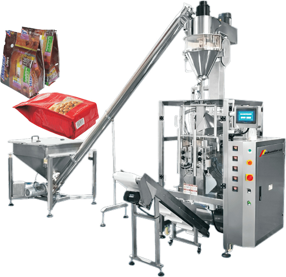 Uskunalar.uz - Gusset bag powder packing machine US-UMEO-420F | 100-2000 gr