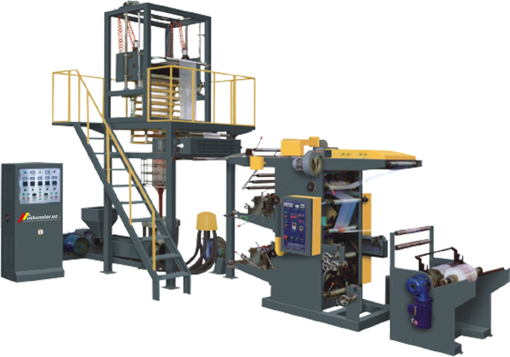 Uskunalar.uz - Polietilen paket ishlab chiqarish va ofset bosma uskunasi US-SJ-60-YT2-1000