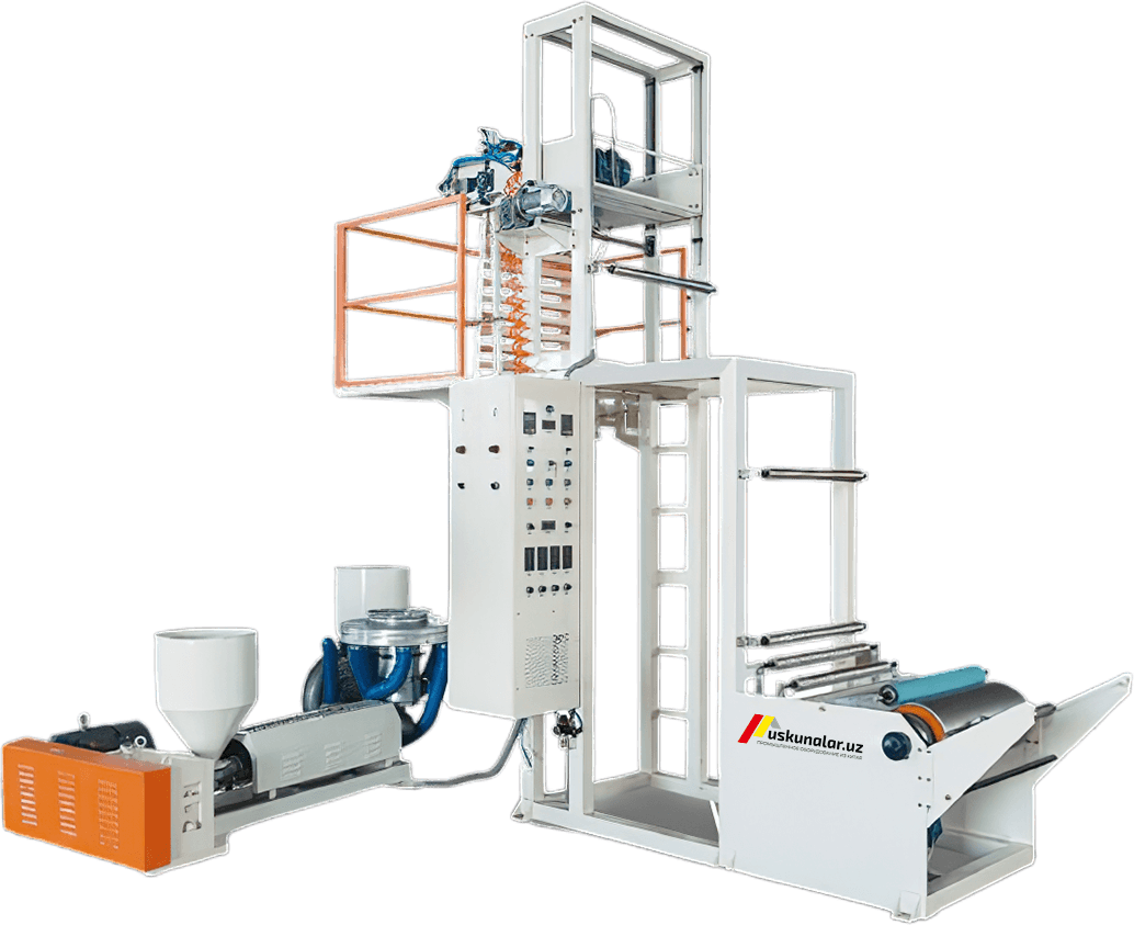 Uskunalar.uz - Оборудование для производства полиэтиленовых рулонов (пакетов) US-SL-45-700