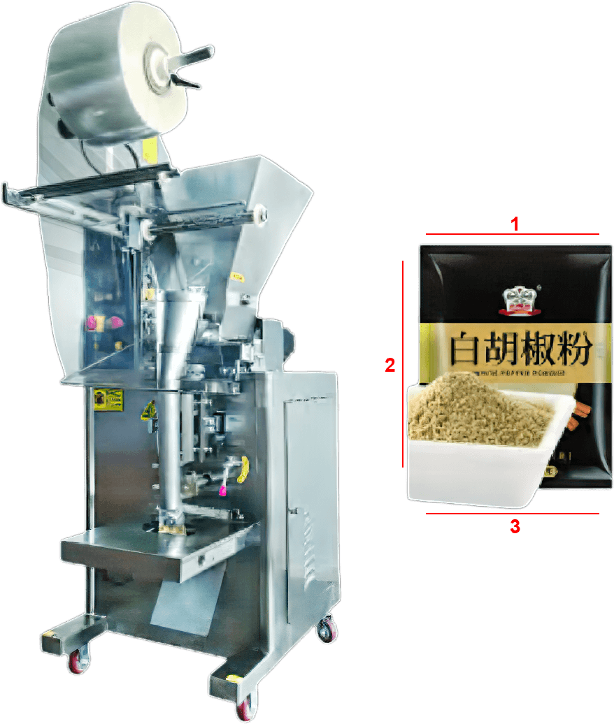 Uskunalar.uz - Horizontal spiral filling powder pack machine (3 types of packaging) US-GS008-280