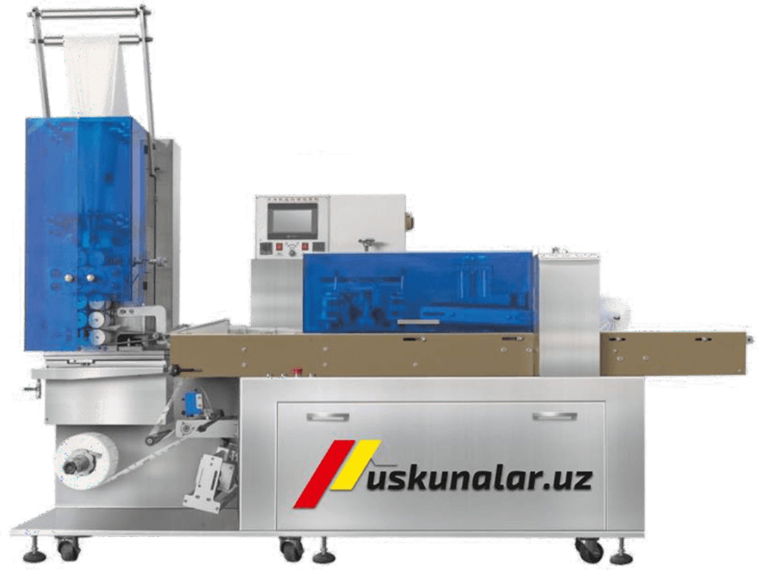 Uskunalar.uz - Fully automatic piece wet wipes production and packaging equipment US-JBK-260