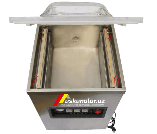 Uskunalar.uz - Single chamber vacuum packaging machine US-DZ-400/2E Deeper 200 mm