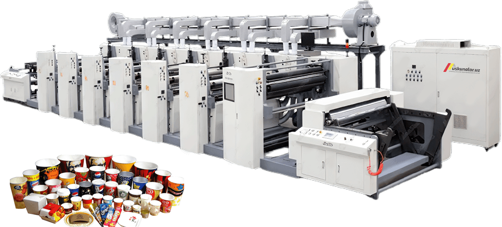 Uskunalar.uz - Flexographic printing machine US-YT-1300C/D