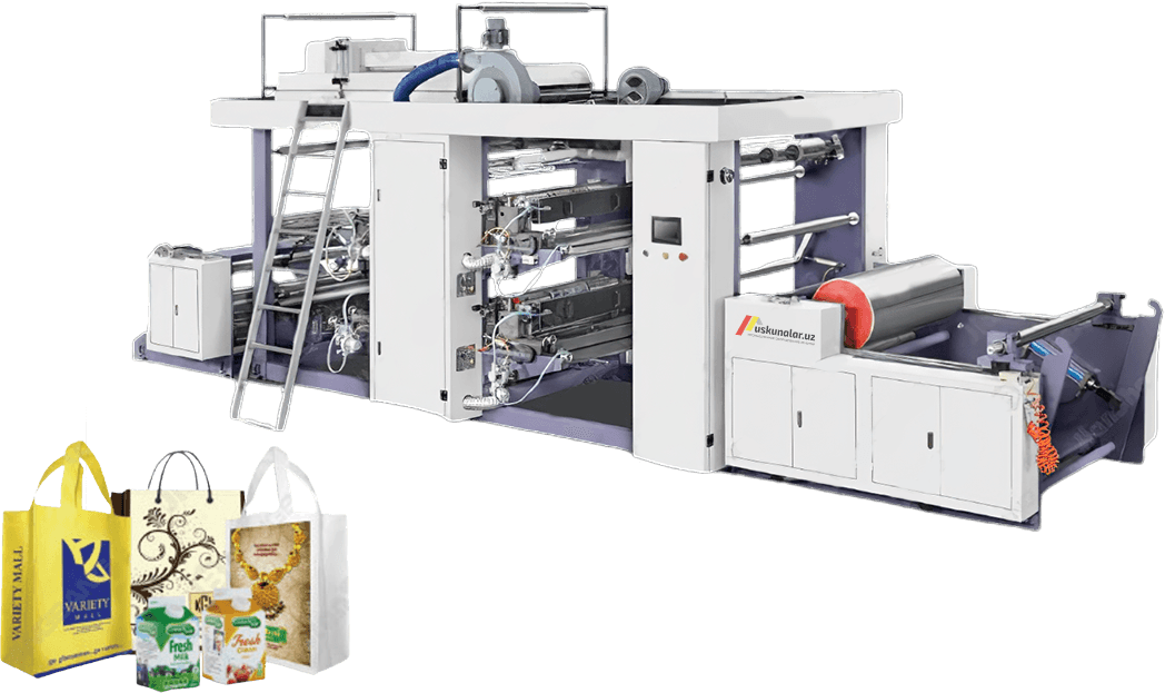 Uskunalar.uz - Flexographic printing machine US-YT-800BC