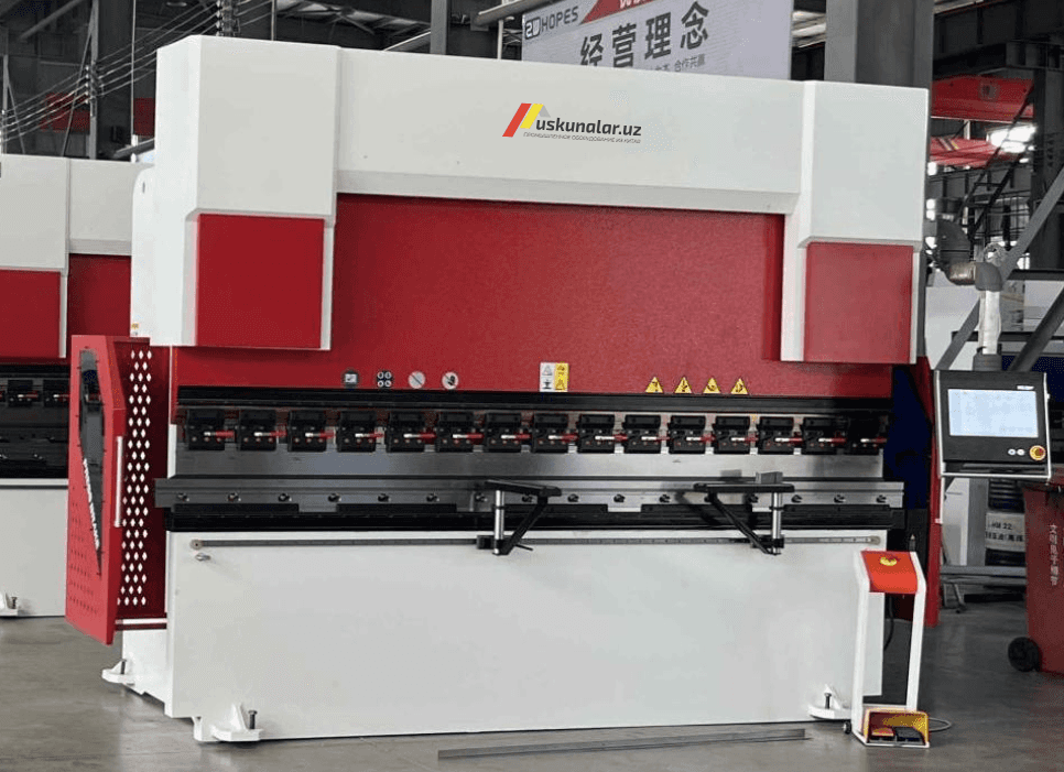 Uskunalar.uz - Metal listlarni bukish uskunasi (listogib) Electro-Hydraulic CNC Press Brake with DA-53T US-WE67K-63T/3200