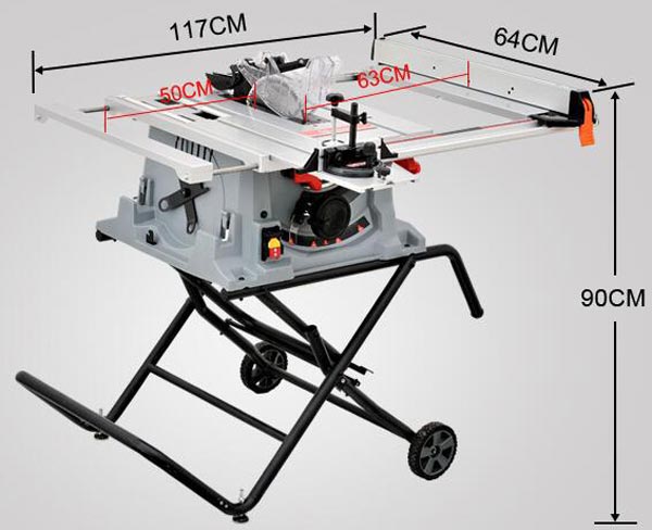 Uskunalar.uz - Portable table saw machine US-M1H-ZP-255A