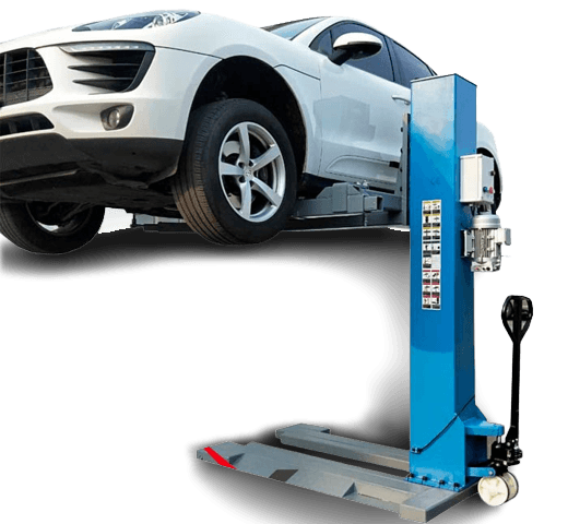 Uskunalar.uz - Single post hydraulic car lift M2500