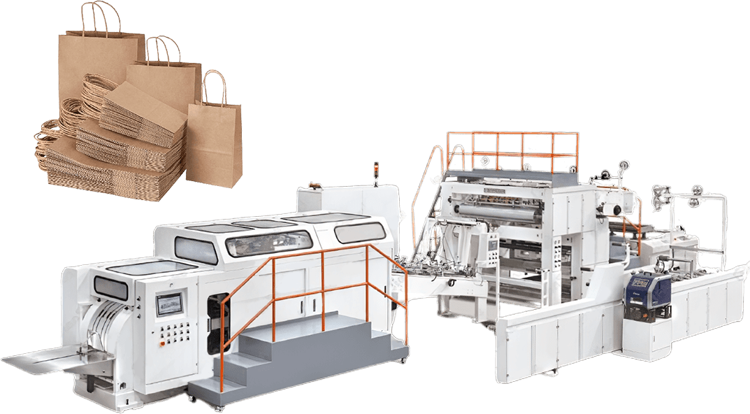 Uskunalar.uz - Paper bags making machine US-ZD-QFJ18N