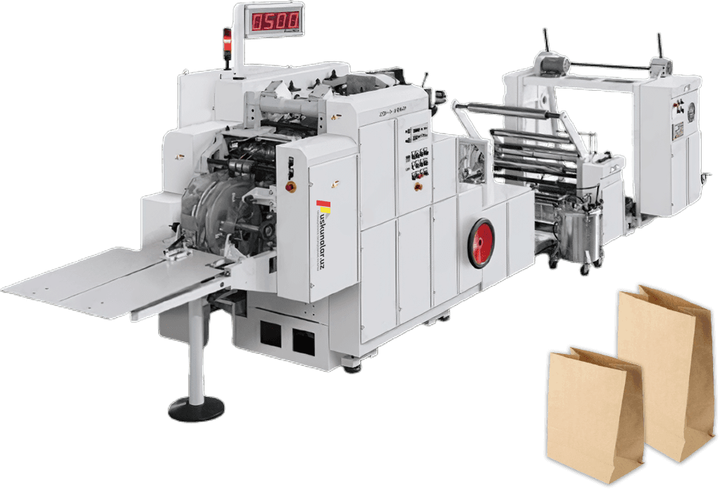 Uskunalar.uz - Paper bags making machine US-ZD-FJ06