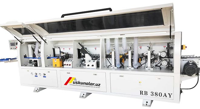 Uskunalar.uz - 7 function automatic edge bander machine US-RB-380AY