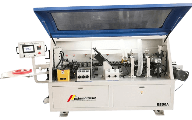 Uskunalar.uz - Кромка, 5-х функциональный автоматический кромкооблицовочный станок US-RB-50A-5