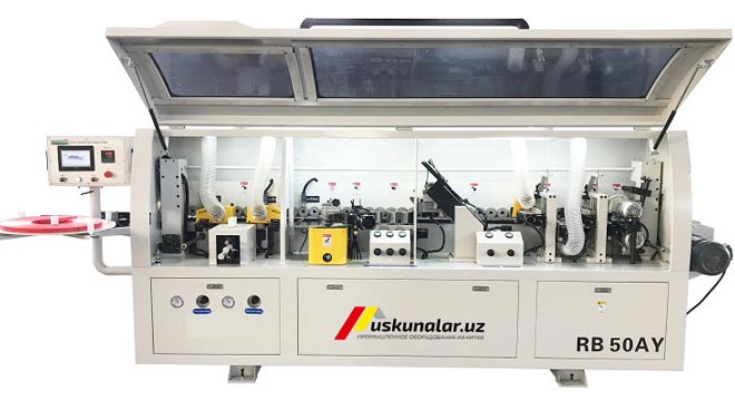 Uskunalar.uz - 6 function automatic edge bander machine US-RB-50AY