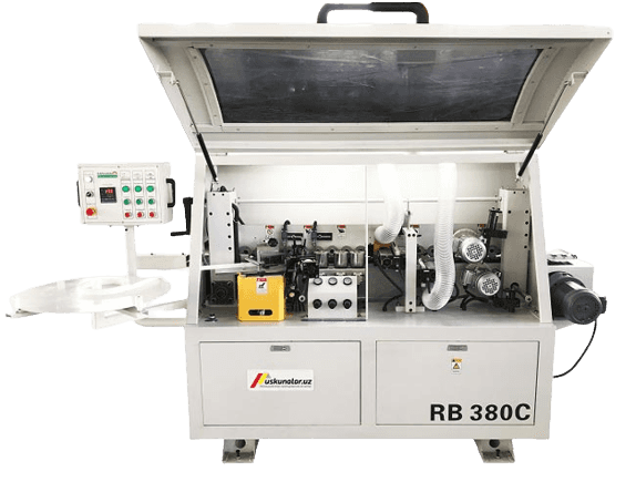 Uskunalar.uz - 3 function semi-automatic edge bander machine US-RB-380C