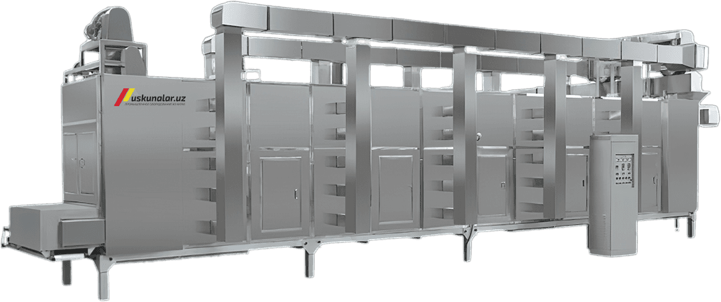 Uskunalar.uz - Оборудование для сушки потребительских товаров (сушилка) US-ZHKX-RF-400