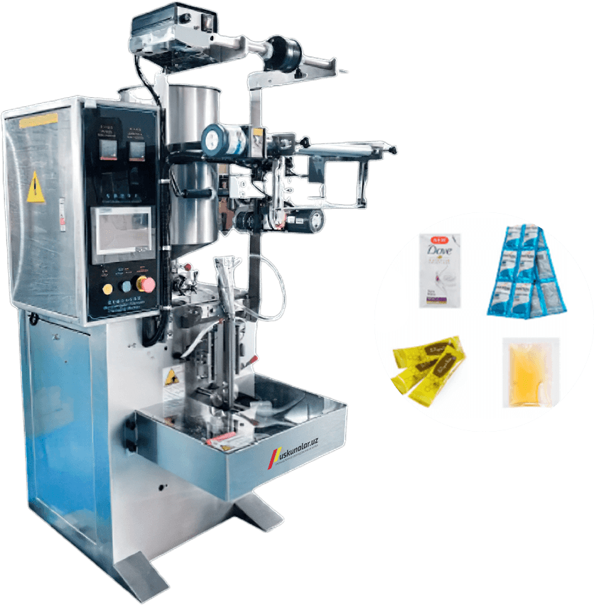 Uskunalar.uz - Liquid filling and packaging machine US-SF-220Y| 1-100 gr (3-100 ml)