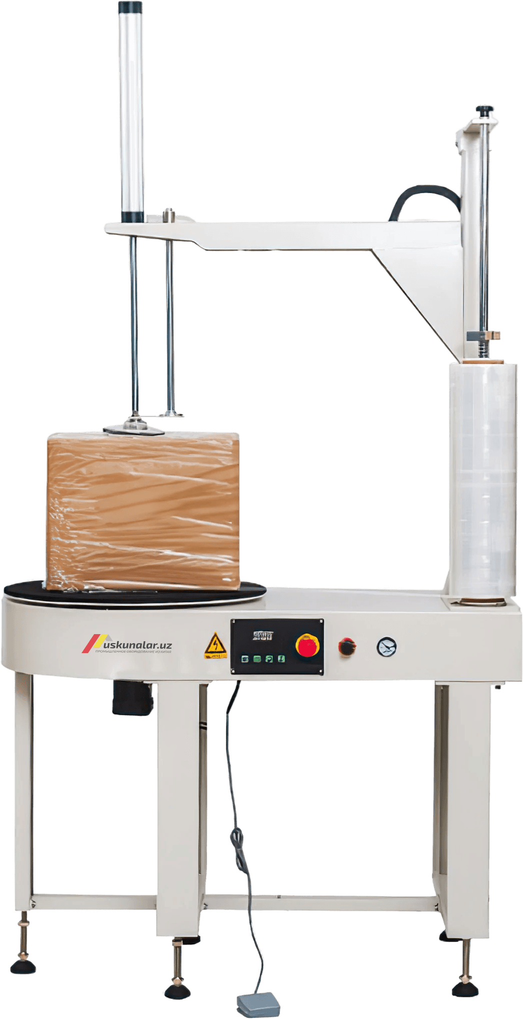 strechlash, strechlash uskunasi, strech qilish uskunasi, strech qilish uchun uskuna, strechlash uchun yordamchi uskuna, strech bilan o'rash uskunasi