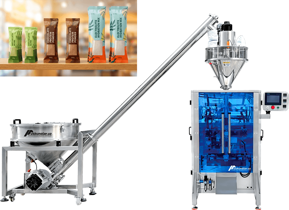 kukun qadoqlash uskunasi, kofe qadoqlash uskunasi, quruq sut qadoqlash, qahva qadoqlash, protein qadoqlash, oqsil kukuni qadoqlash, tuz qadoqlash, shakar pudrasi qadoqlash