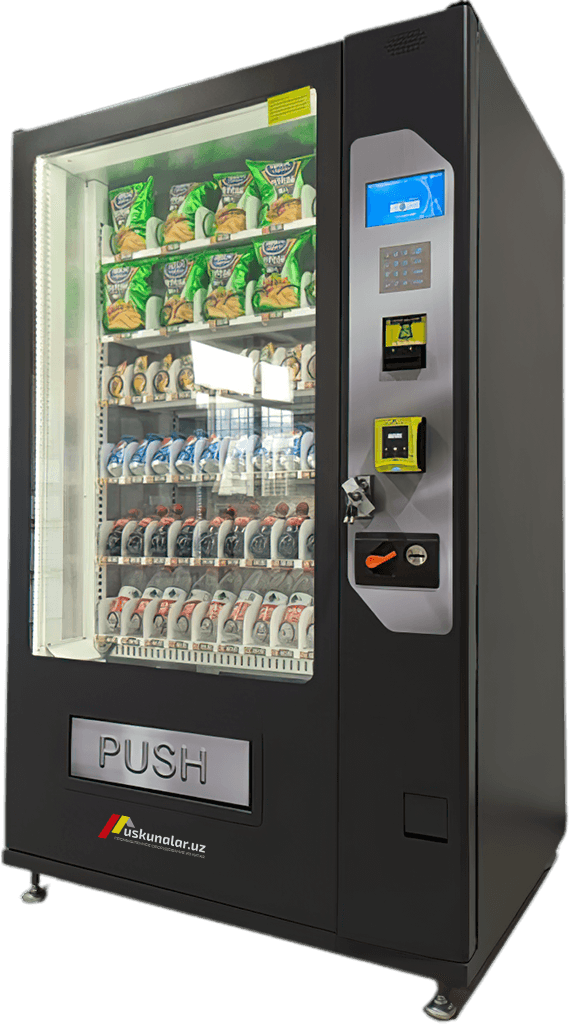 Uskunalar.uz - Vending machine for drinks and snacks (vending)