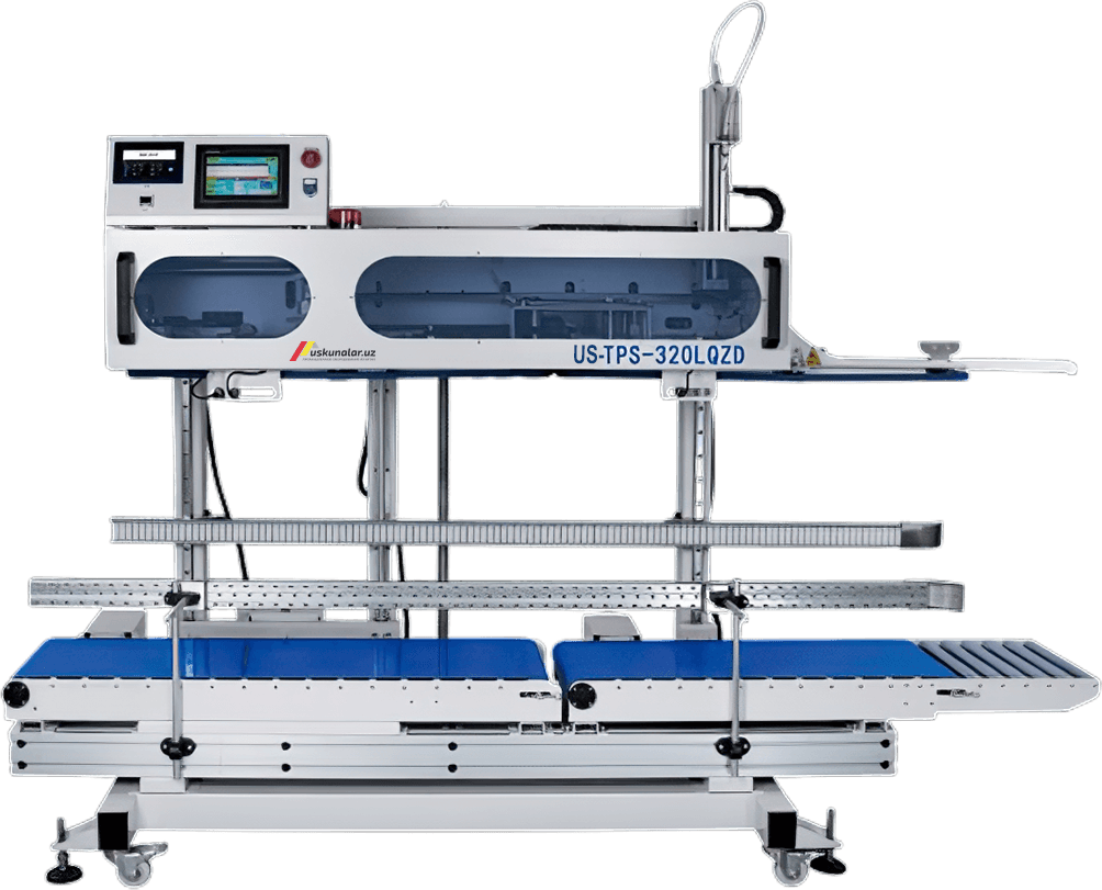 Uskunalar.uz - Вертикальное автоматическое вакуумное упаковочное оборудование US-320LQZD